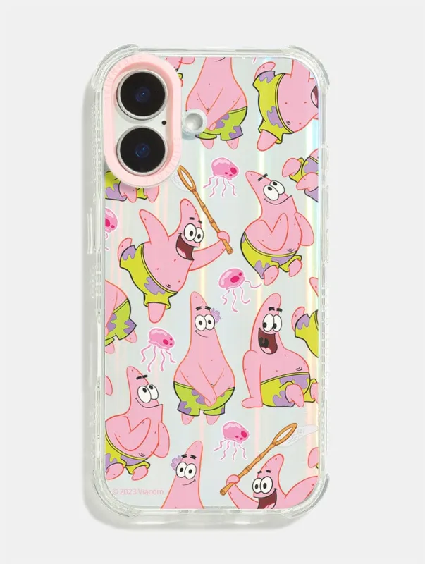 SpongeBob x Skinnydip Patrick and Jellyfish Shock iPhone Case sold by Skinnydip London