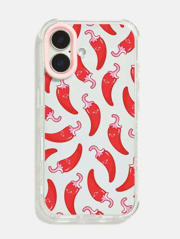 Happy Chilli Peppers Shock iPhone Case sold by Skinnydip London
