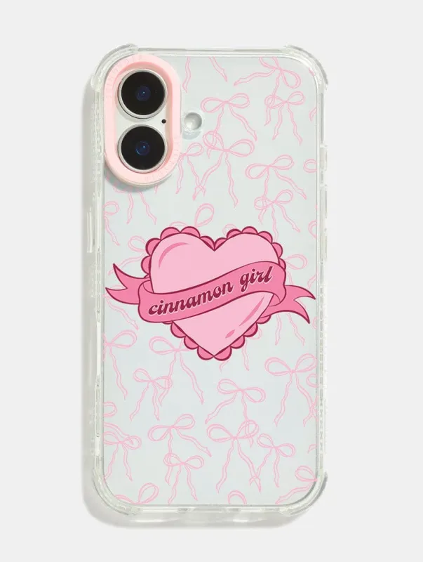 Cinnamon Girl Shock iPhone Case made by Skinnydip London