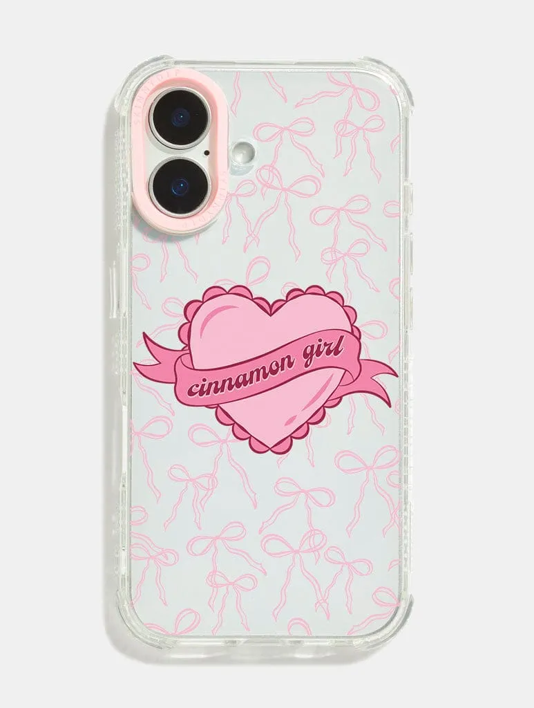Cinnamon Girl Shock iPhone Case sold by Skinnydip London