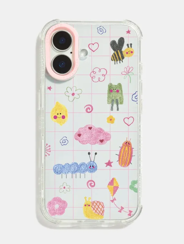 Georgia Dimbleby x Skinnydip Summer Smiles Shock iPhone Case sold by Skinnydip London