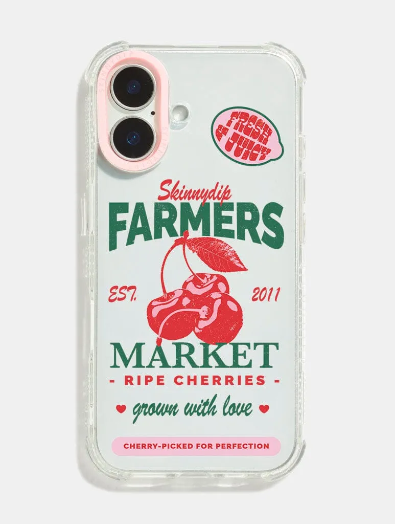 Farmers Market Shock iPhone Case sold by Skinnydip London
