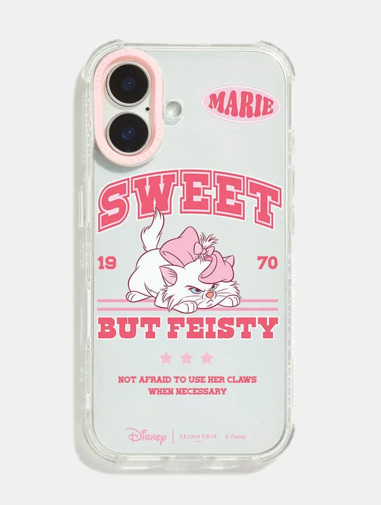 Disney Marie Sweet But Feisty Shock iPhone Case sold by Skinnydip London