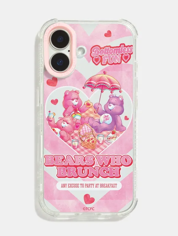Care Bears x Skinnydip Bears Who Brunch Shock iPhone Case sold by Skinnydip London