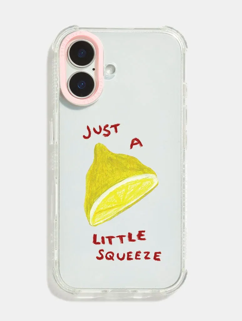 Hand And Palm x Skinnydip Little Squeeze Shock iPhone Case sold by Skinnydip London