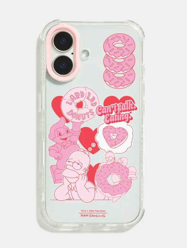 The Simpsons Lard Lard Donuts Shock iPhone Case sold by Skinnydip London