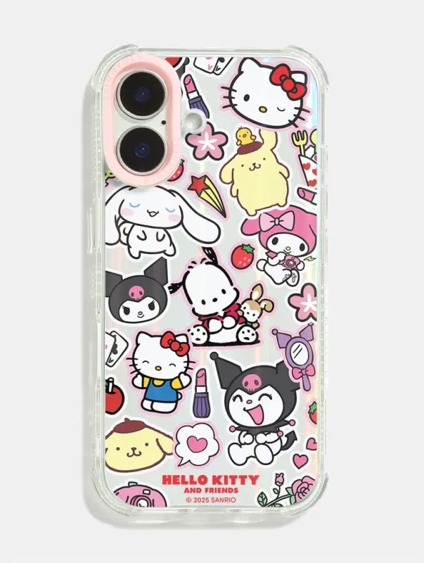 Hello Kitty And Friends Cute Sticker Shock iPhone Case sold by Skinnydip London
