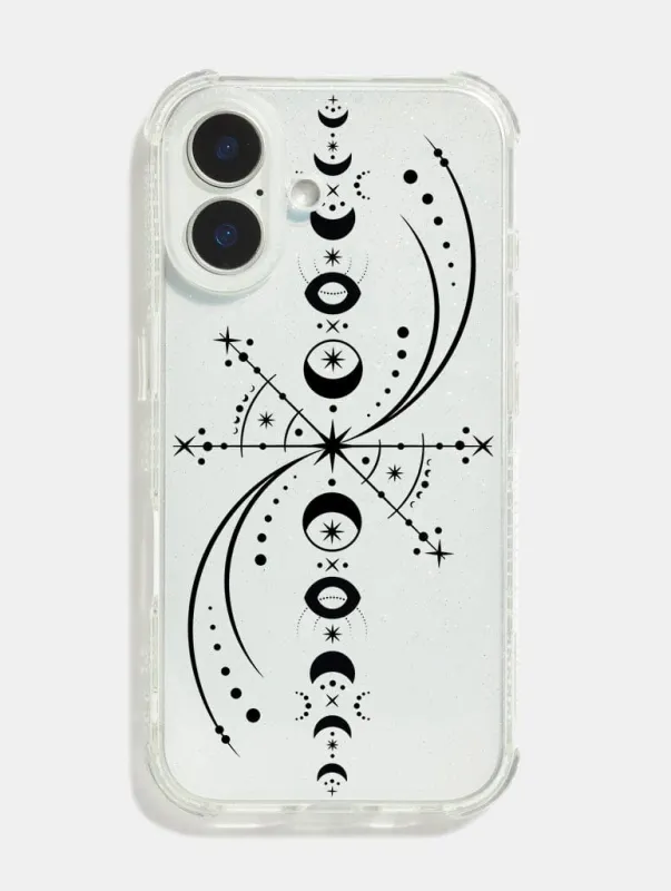 Feyre's Moon Phase Back Tattoo Shock iPhone Case sold by Skinnydip London