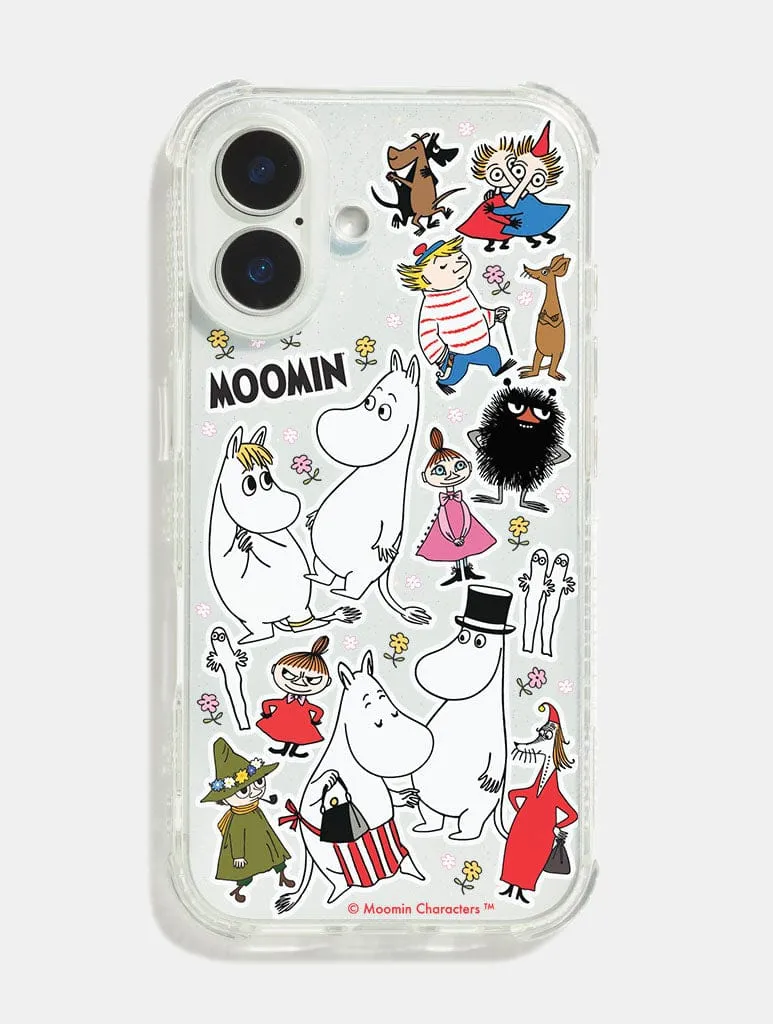 Skinnydip x Moomin Sticker Shock iPhone Case sold by Skinnydip London