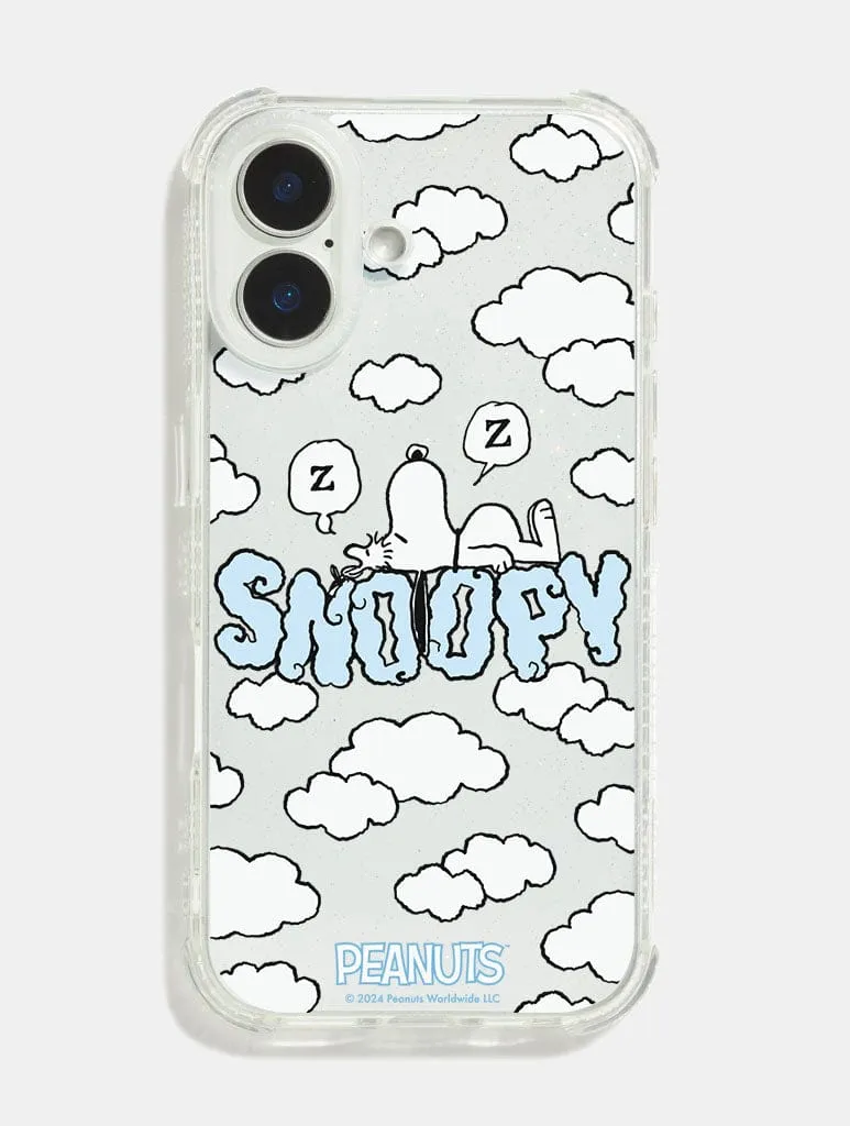 Peanuts x Skinnydip Snoopy Clouds Repeat Shock iPhone Case sold by Skinnydip London
