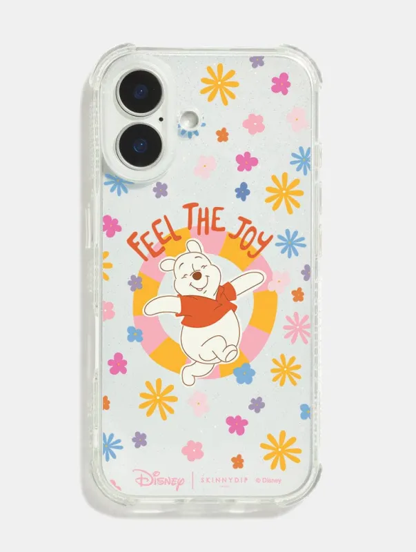 Disney Winnie The Pooh Feel The Joy Shock iPhone Case sold by Skinnydip London