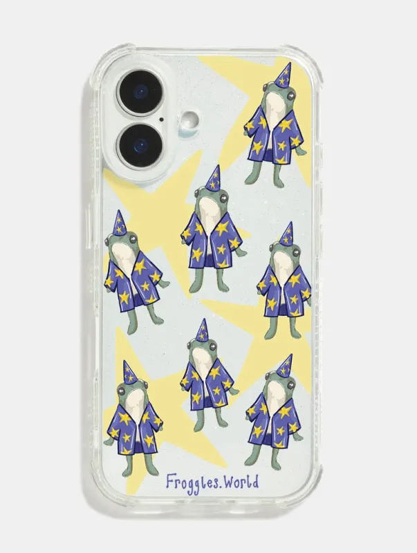 Froggles World x Skinnydip Wizard Frog Shock iPhone Case sold by Skinnydip London