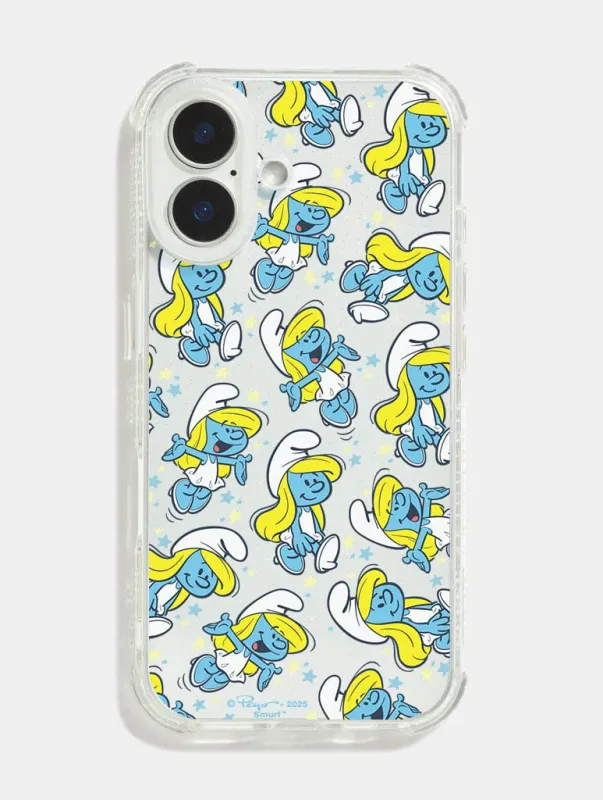 The Smurfs Smurfette Shock iPhone Case sold by Skinnydip London