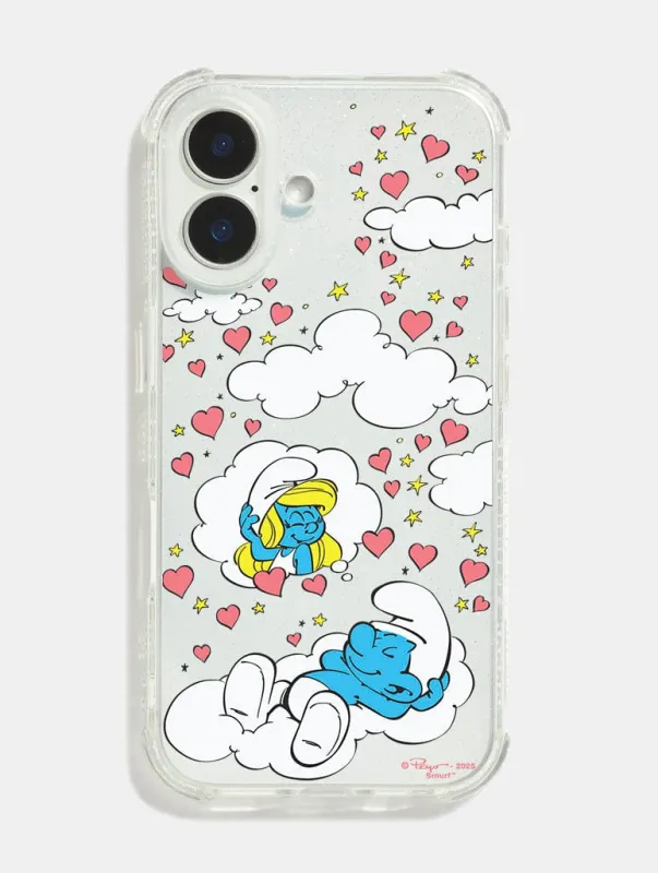 The Smurfs Smurfette Love Shock iPhone Case sold by Skinnydip London