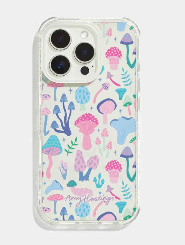 Amy Hastings x Skinnydip Magical Mushrooms Shock iPhone Case sold by Skinnydip London