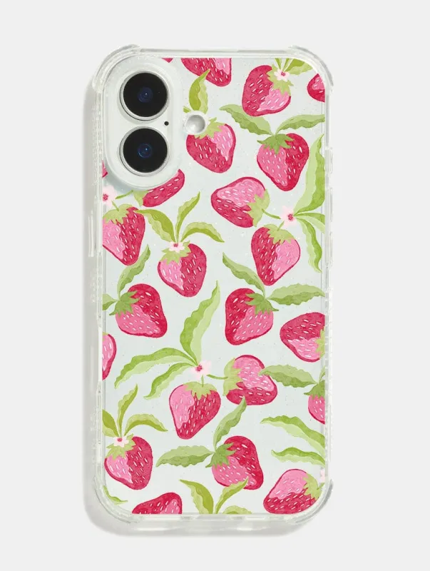 Strawberry Blossom Shock iPhone Case sold by Skinnydip London