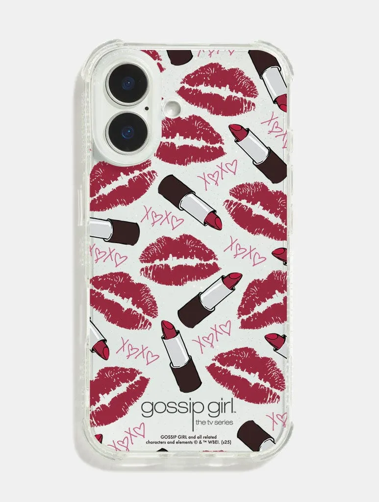 Gossip Girl x Skinnydip Lips Shock iPhone Case sold by Skinnydip London