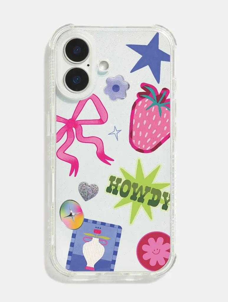 Maia Faddoul x Skinnydip Howdy Shock iPhone Case sold by Skinnydip London