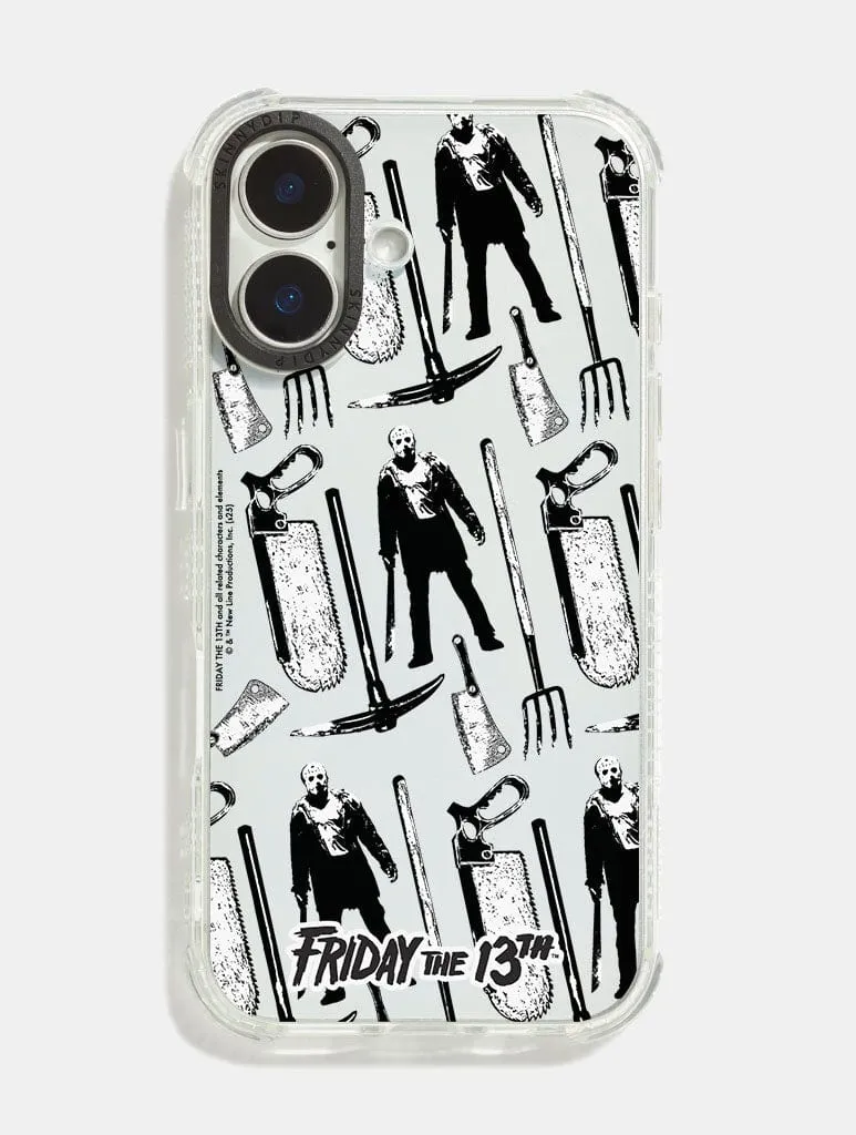 Friday The 13th x Skinnydip Weapon Shock iPhone Case sold by Skinnydip London