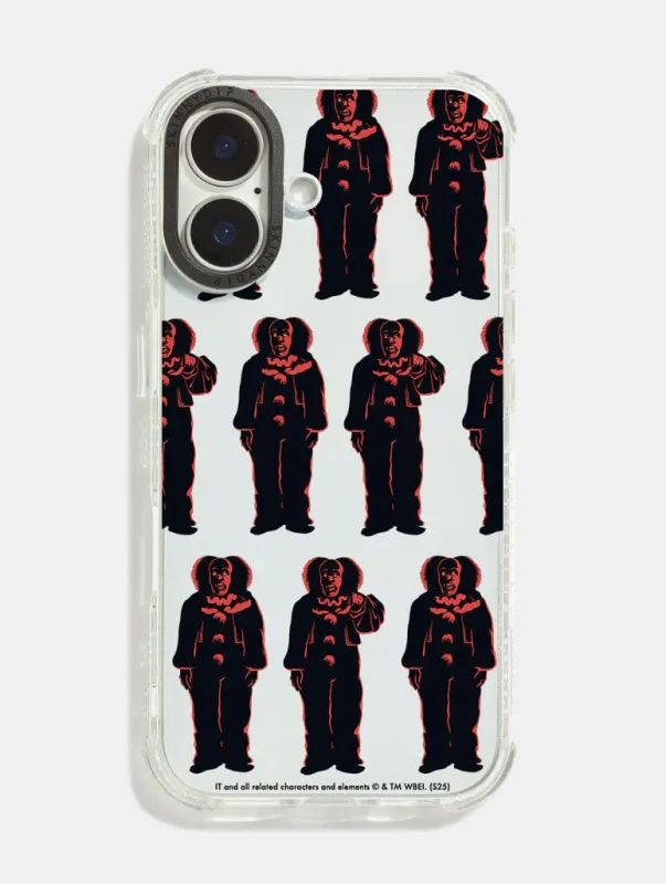It x Skinnydip Pennywise Repeat Shock iPhone Case sold by Skinnydip London