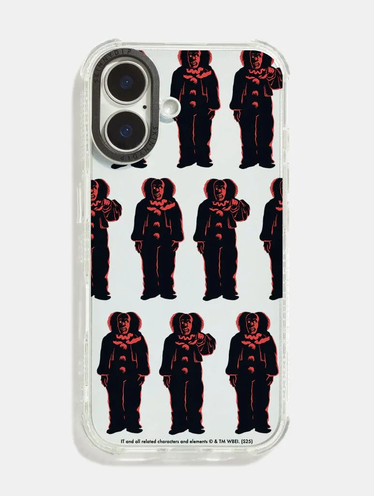 It x Skinnydip Pennywise Repeat Shock iPhone Case sold by Skinnydip London