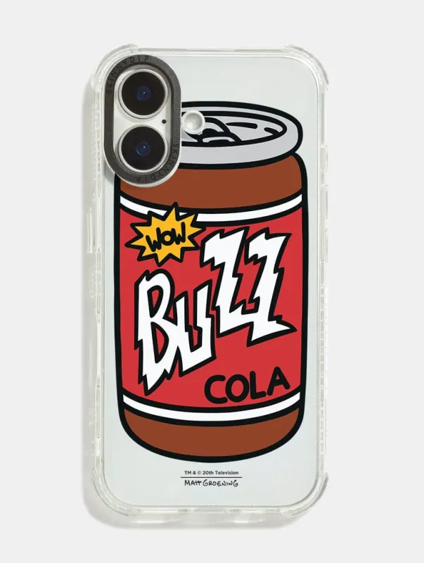 The Simpsons Buzz Cola Shock iPhone Case sold by Skinnydip London