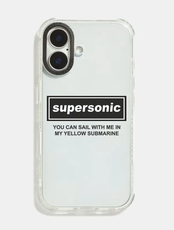 Supersonic Shock iPhone Case sold by Skinnydip London