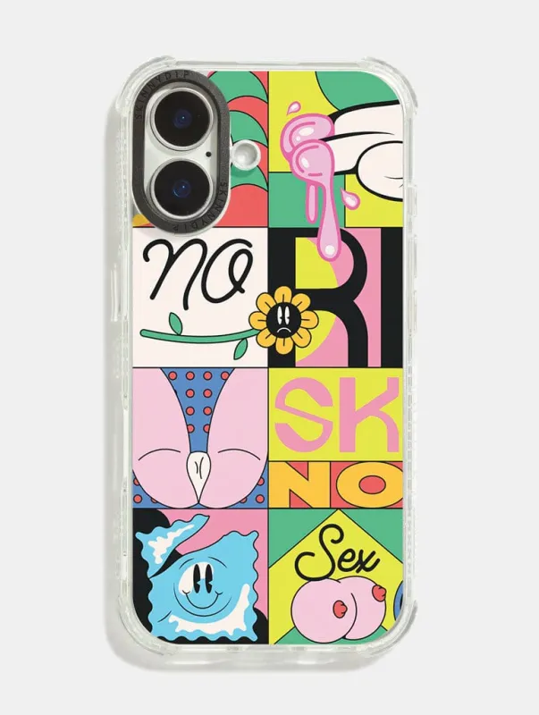 Ovcharka x Skinnydip No Risk Shock iPhone Case made by Skinnydip London
