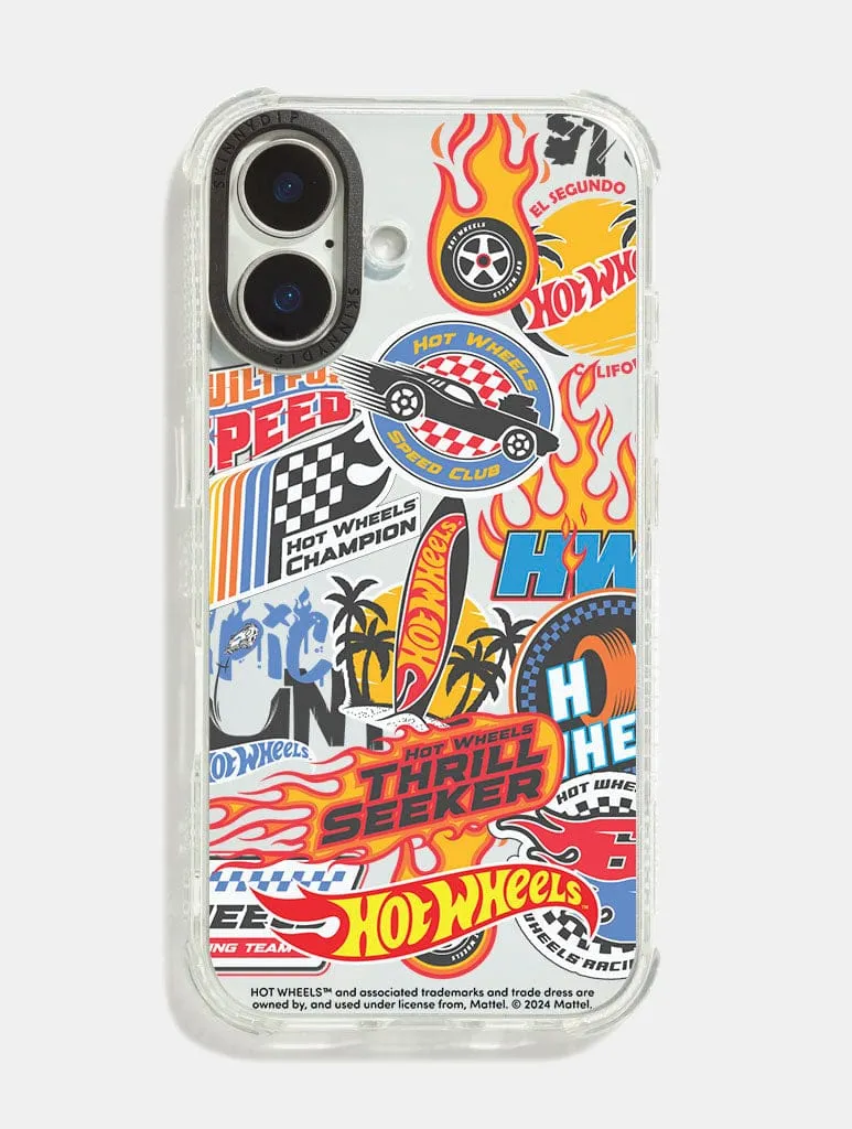 Hot Wheels Sticker Shock iPhone Case sold by Skinnydip London