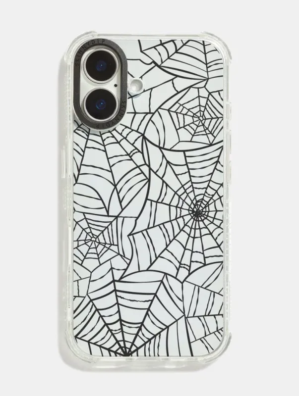 Cobweb Shock iPhone Case sold by Skinnydip London