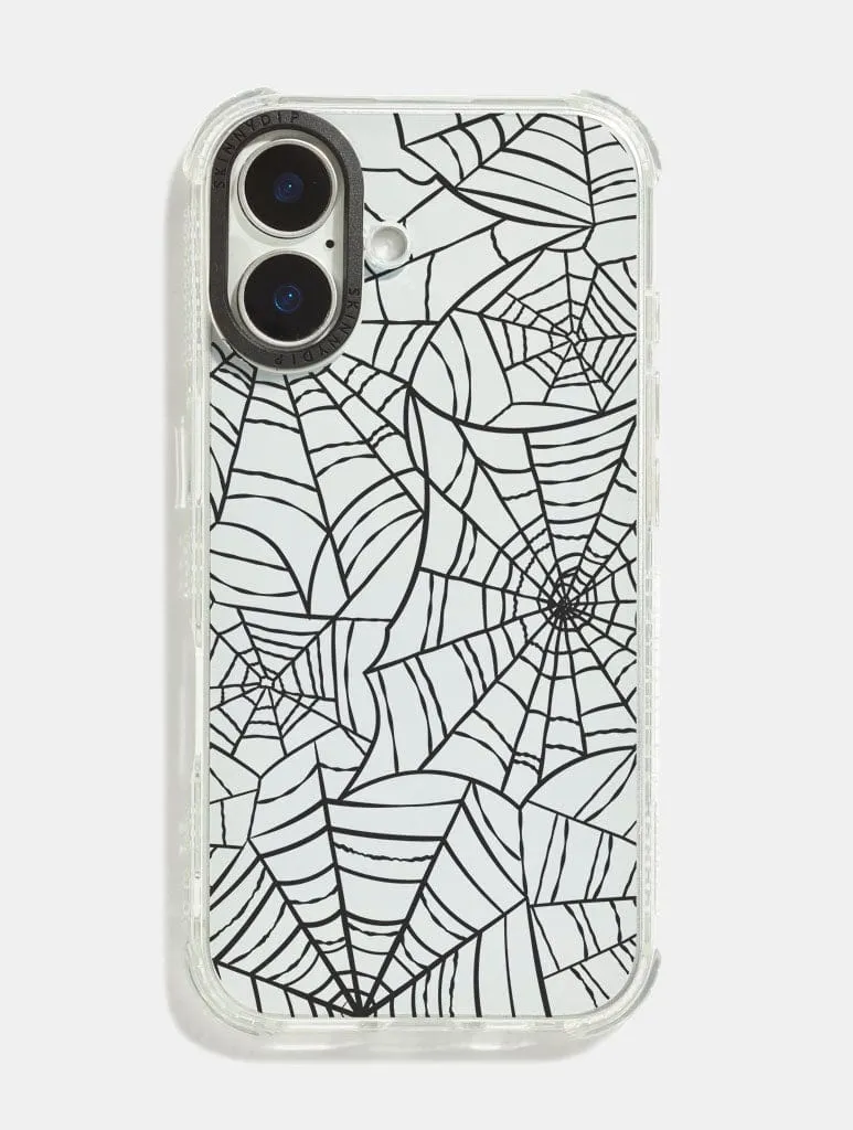 Cobweb Shock iPhone Case sold by Skinnydip London