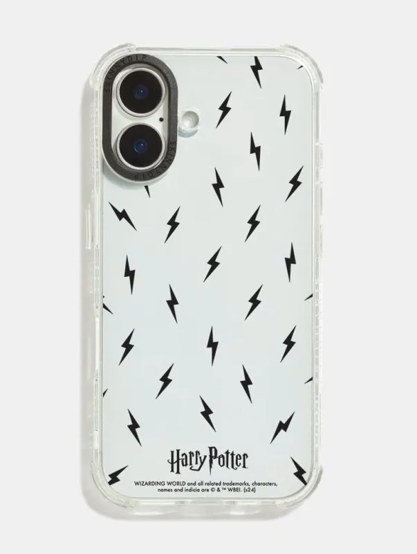 Harry Potter x Skinnydip Bolt Shock iPhone Case made by Skinnydip London
