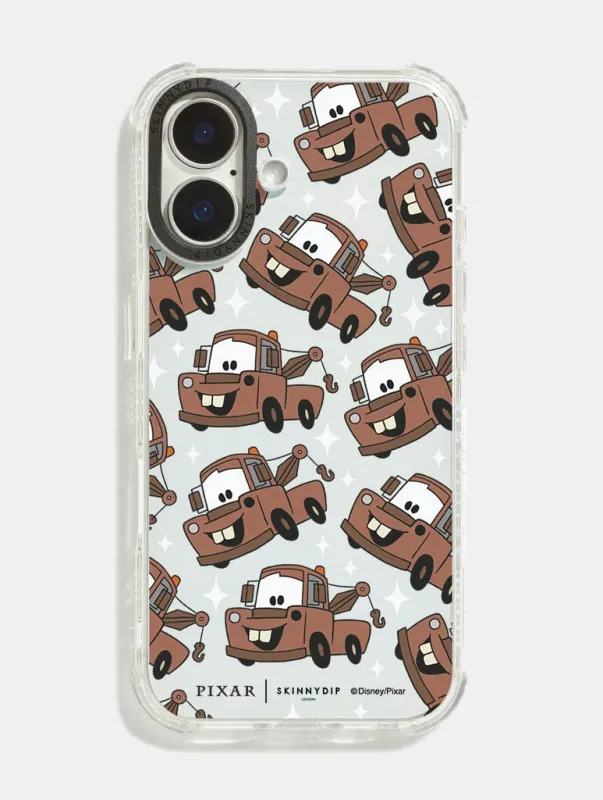 Disney Pixar Cars Mater Repeat Shock iPhone Case sold by Skinnydip London