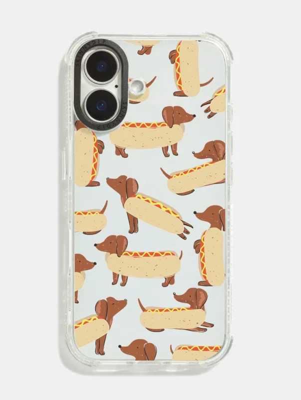 Hot Dogs Shock iPhone Case sold by Skinnydip London