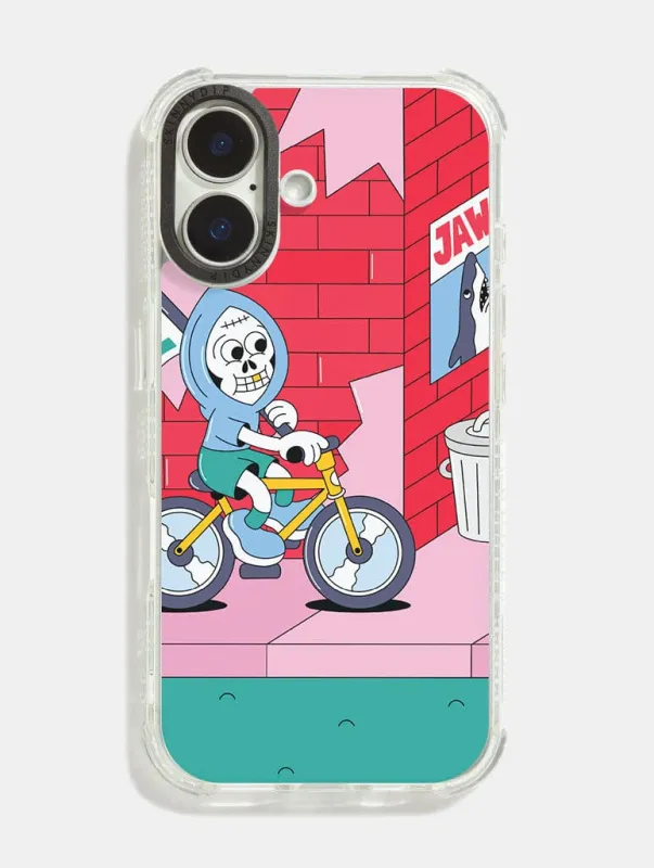 Dirty Pote x Skinnydip Skeleton Print Shock iPhone Case sold by Skinnydip London