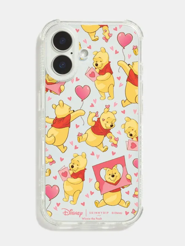 Disney Winnie the Pooh in Love Shock iPhone Case sold by Skinnydip London