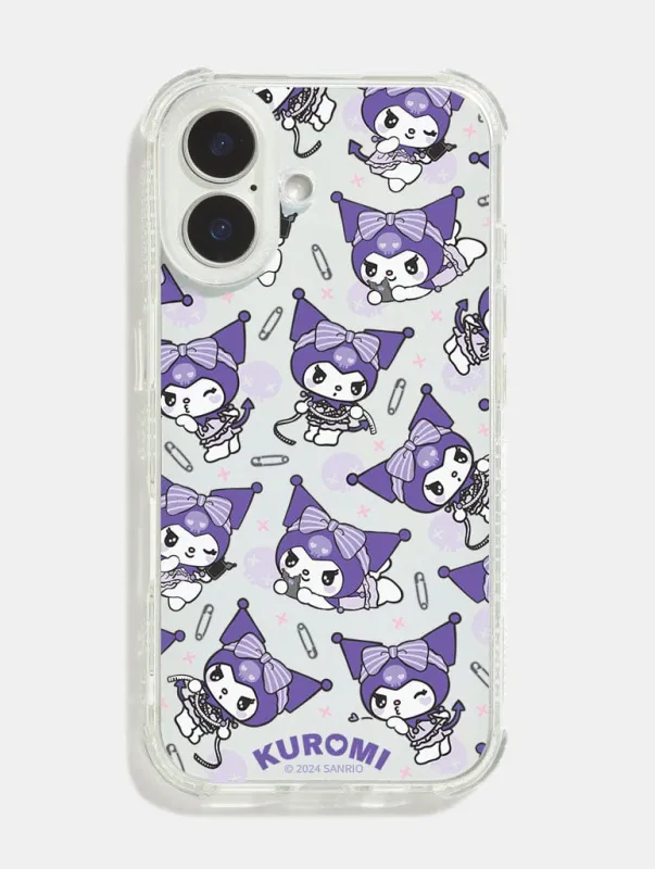 Hello Kitty x Skinnydip Kuromi Purple Shock iPhone Case sold by Skinnydip London