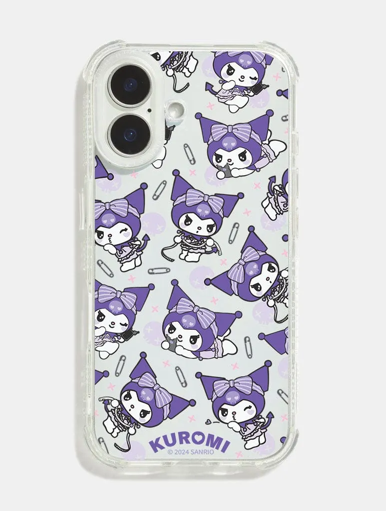 Hello Kitty x Skinnydip Kuromi Purple Shock iPhone Case sold by Skinnydip London