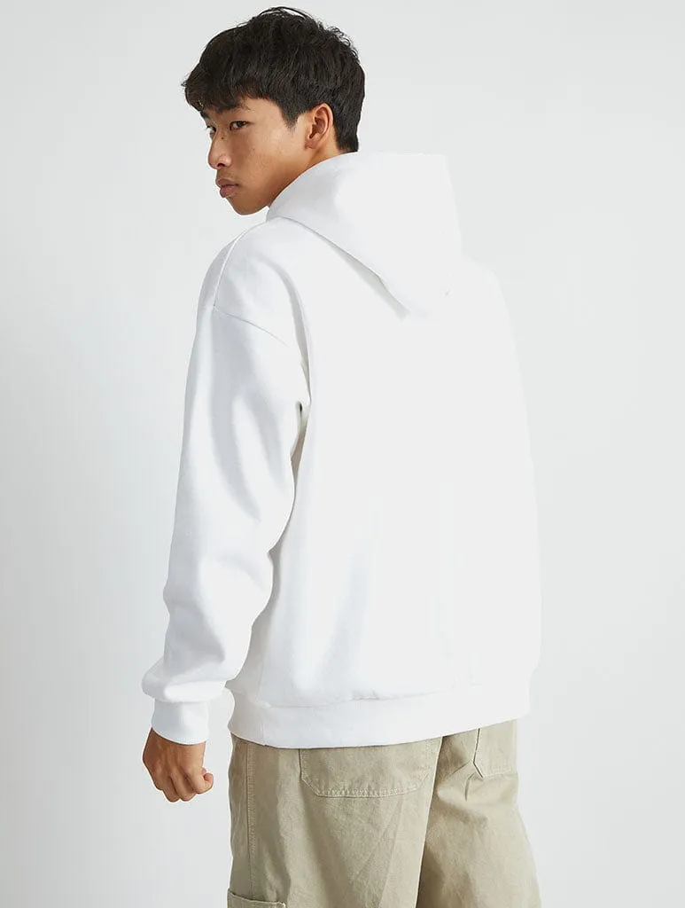 Disney Mickey Mouse Gothic Hoodie In White sold by Skinnydip London product image thumbnail 3