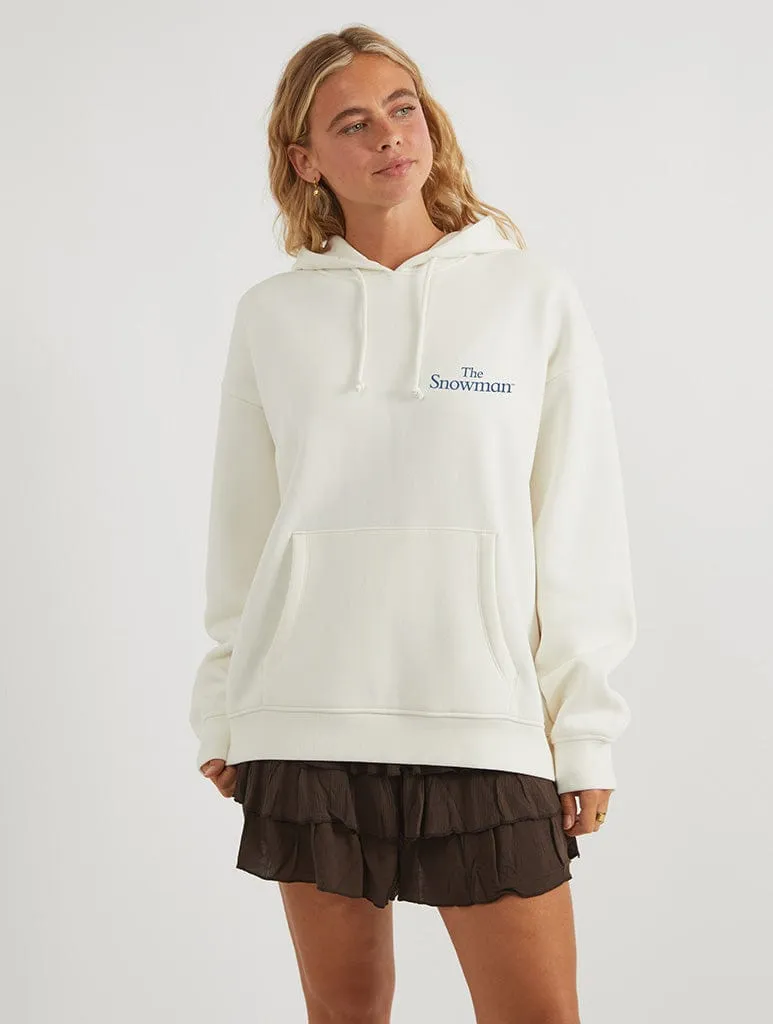 The Snowman Hoodie In White sold by Skinnydip London product image thumbnail 2