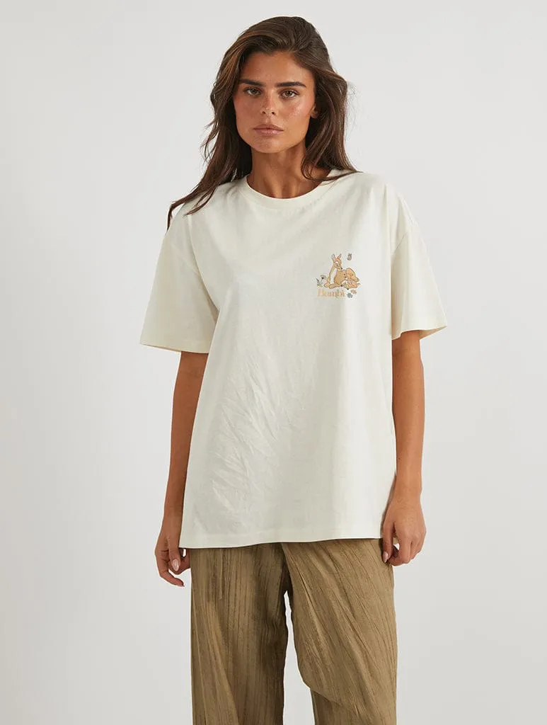 Disney Bambi Poster T-Shirt In White sold by Skinnydip London product image thumbnail 2