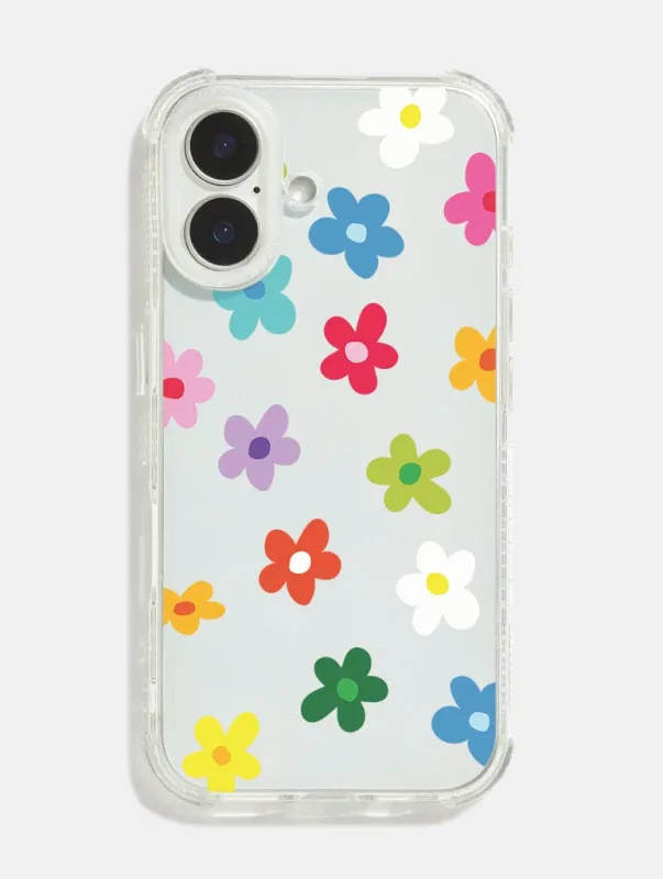 Multi Floral Shock iPhone Case sold by Skinnydip London