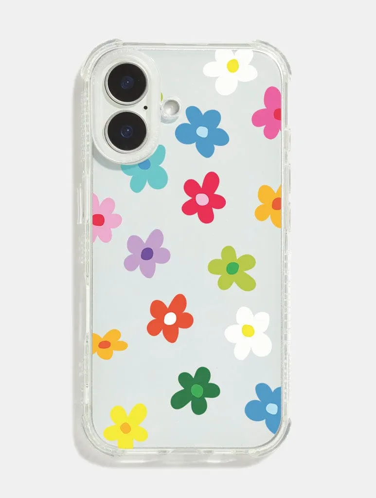 Multi Floral Shock iPhone Case sold by Skinnydip London
