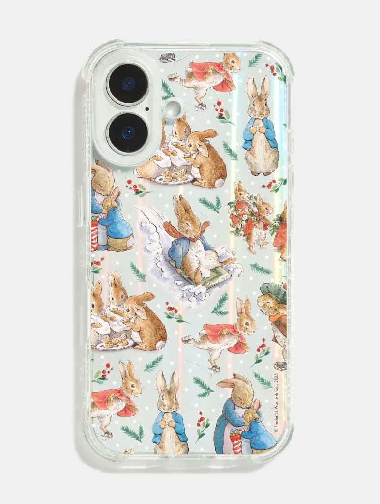 Peter Rabbit x Skinnydip Snowy Pattern Shock iPhone Case sold by Skinnydip London