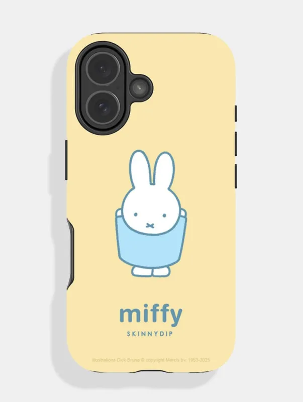 Miffy Yellow Stretch Ultra Protective iPhone Case sold by Skinnydip London