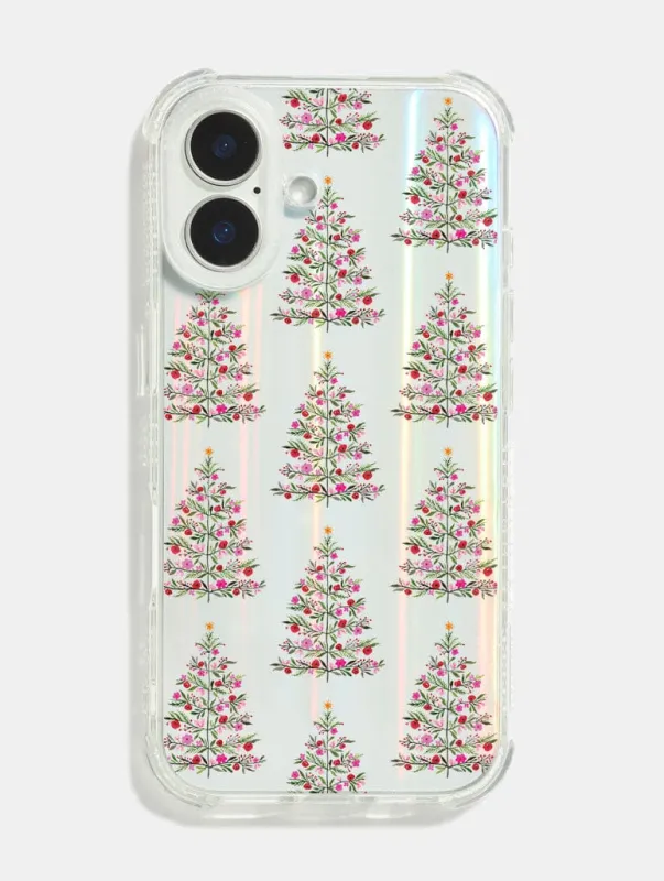 Anna Lau x Skinnydip Christmas Trees Shock iPhone Case sold by Skinnydip London