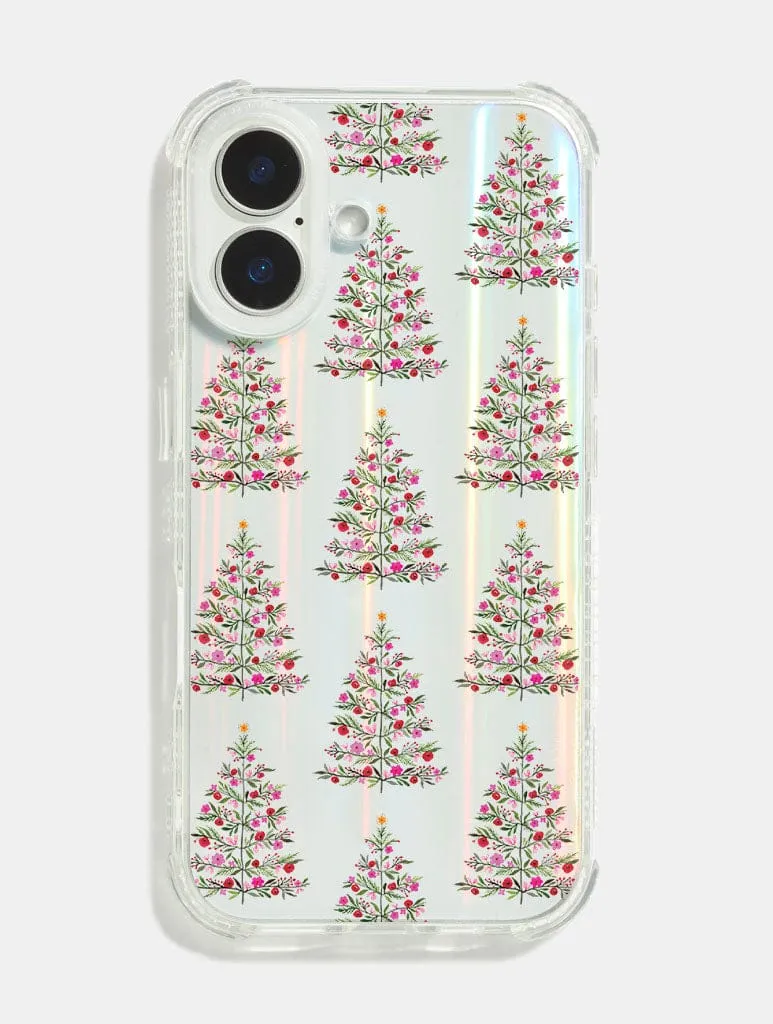 Anna Lau x Skinnydip Christmas Trees Shock iPhone Case sold by Skinnydip London