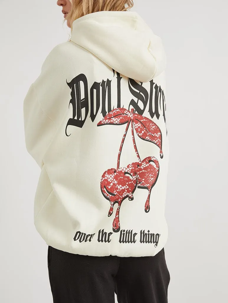 Don't Stress Over The Little Things Hoodie sold by Skinnydip London product image thumbnail 4