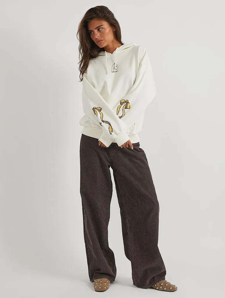 Disney Beauty and The Beast Rose Hoodie sold by Skinnydip London product image thumbnail 5