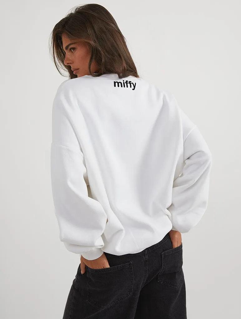 Miffy x Skinnydip Face Sweatshirt sold by Skinnydip London product image thumbnail 5